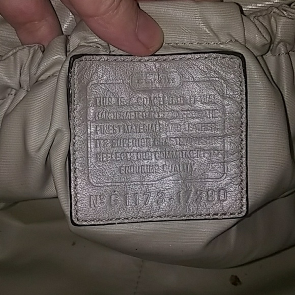 Coach diaper bag